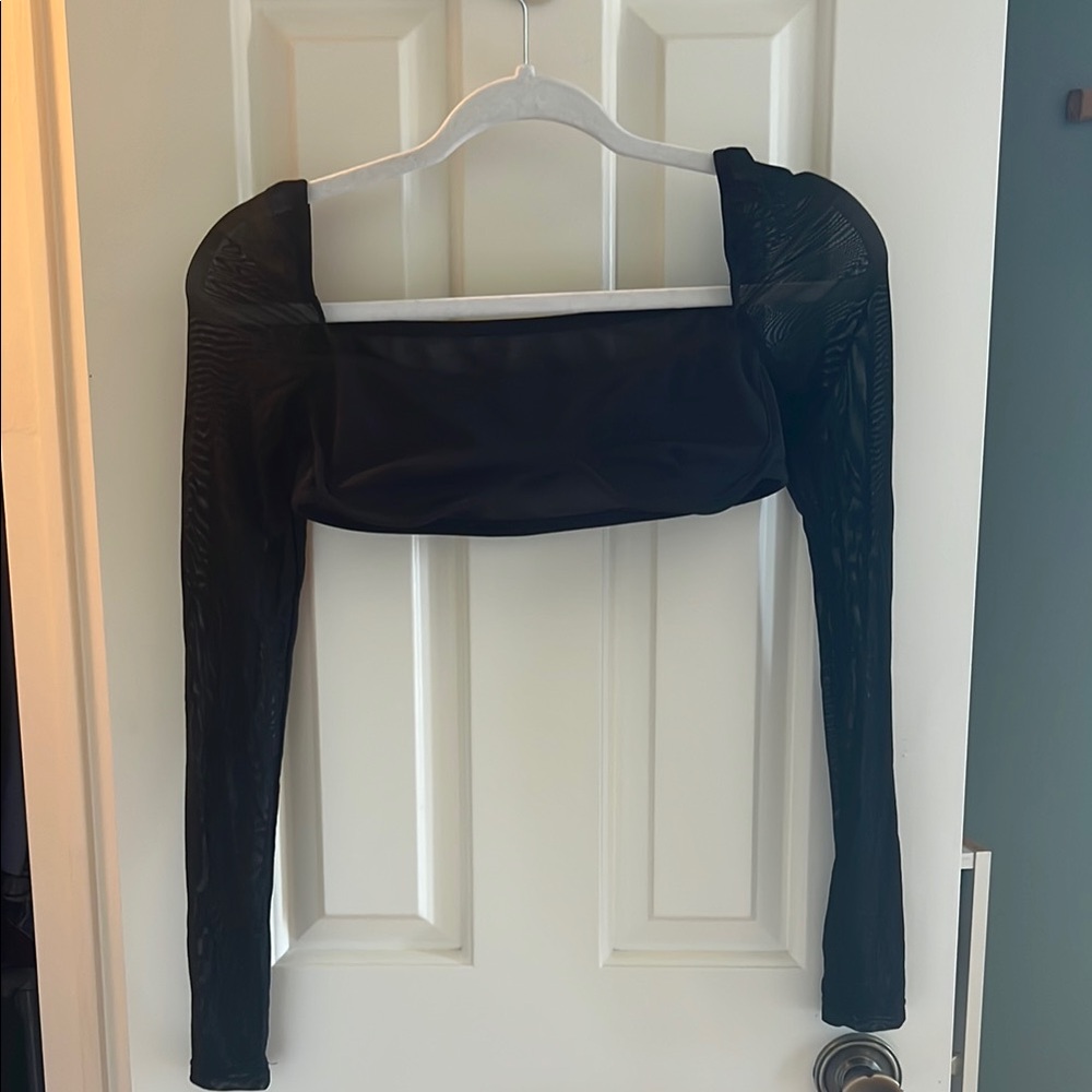Elegant Black Women's Top